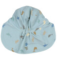 Wheat Badehatt Tonga UV40+ Soft Blue Sea Life Wheat 48 51 cm Badehatt Blå