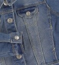 Name It Medium Blue Denim Star NOOS Denim Jakke 140