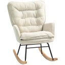 Northio Gyngestol Chenille look Beige