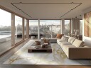 Wilton teppe   Cesina stone/hvit/gull Størrelse: 80 x 150 cm