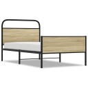  Sengeramme uten madrass sonoma eik 90x200 cm konstruert tre 8721158565334