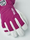Hestra Juniors' Army Leather Heli Ski 6, Fuchsia