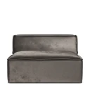 Riviera Maison The Jagger Midtmodul 125 cm velvet I grimaldi grey