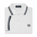 Fred Perry Herre Topper Hvit L