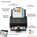 Epson WorkForce ES-500W II Tosidig Trådløs Dokumentskanner 70 Sider/min A4 Svart