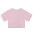 DKNY T skjorte   Beskåret   Lilla m. Terry   DKNY   14 år 164   T skjorte