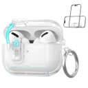 Etui med stativ for AirPods 4 Transparent