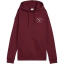 PUMA Puma Class Relaxed Hoodie Fl - Burgundy - M