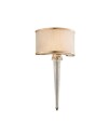 Harlow vegglampe sølv