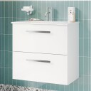 Linn Bad Ingrid Smal D35cm Servantskap Lys eik / 80cm
