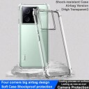 Xiaomi 13T/13T Pro Imak Drop-Proof TPU-deksel Gjennomsiktig