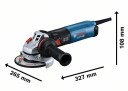 Bosch GWS 17 125 S Vinkelsliper