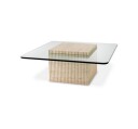 Brindisi sofabord travertine