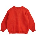 Bobo Choses Cardigan   Strikk   Piksel Daisy   Rød   Bobo Choses   18 md   Cardigan