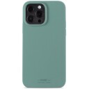 Holdit iPhone 13 Pro Max Soft Touch Silikon Deksel - Moss Green