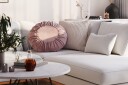 Copenhagen Compact 4 seters Venstrevendt U formet Sofa med Divan og Sjeselong i Stoff   Lys grå