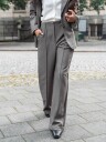 Y.A.S Reemaj High Waist Pant Grå 34