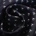 Neck Scarf Silk - Dark Blue-Blue Sailboat