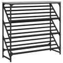  Skohylle grå sonoma 90x30x85 cm konstruert tre 8721012124035