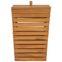 Skittentøyskurv 30x30x45 cm - heltre teak