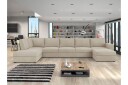 Taberk Sovesofa med Divan och Schäslong 5 sits   Beige