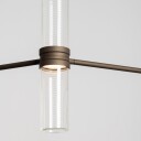 Zephyr Linear Pendel bronse lengde 160 cm   Artemide   Stue   Design   Aluminium   Med flere lyskilder