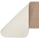 vidaXL Sklisikre trappematter 15 stk 75x20 cm beige rektangulær