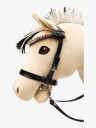 My Hobby Horse Pannebånd Med Steiner Svart Rosa