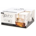Govino rocks whiskyglass i plast 4-pakning
