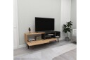 Mul TV-benk 150 cm - Brun/Antrasitt