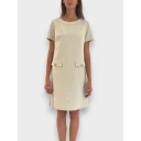 Joseph Ribkoff Dame Kjoler Beige M,