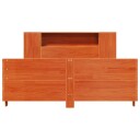  Sengeramme uten madrass brun 135x190 cm heltre furu 8721158624482