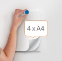 Nobo whiteboard magneter 10 stykk 24mm. Assortert.