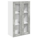  Hengende skap Riga Betonggrå 60 x 31 x 100 cm Konstruert tre