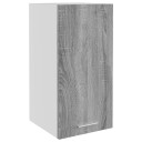 vidaXL Veggskap gr? sonoma 29,5x31x60 cm konstruert tre