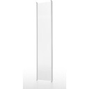 Contura Shower Next skyvedør til dusjkabinett, 90 cm, klart glass, hvit profil white 90x200 cm