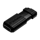 Verbatim Pinstripe USB 2.0 64Gb svart minnepinne