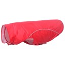 Vidaxl Hunde Regnfrakk Med Refleksstrimler Polyester Rød 3Xl