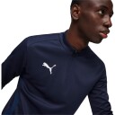 Puma teamgoal training 1/4 zip top treningsgenser herre blue xl