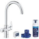 Grohe Blue Pure Startcurve Togrepskran 233 mm Tut 1 Håndtak / C-Tut