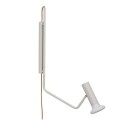 Hübsch Wally Vegglampe Sand -