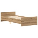  Sengestamme med hodegatt Artisan eik 80 x 200 cm Konstruert tre