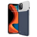 iPhone 14 Backup Ladedeksel 7000mAh Mørkeblå / Grå