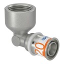 Uponor S-Press vinkel m/sokkel 20-Rp3/4"FT