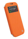Krusell Malmö Flipcover View - Beskyttende Deksel For Mobiltelefon - Oransje - For Samsung Galaxy S4
