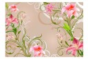 Veggmaleri Subtle Beauty Of The Lilies 100x70 - Artgeist sp. z o. o.
