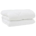 Vidaxl Dyne Annet med pute 3 pcs Hvit 260 x 220 cm Mikrofiber