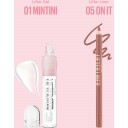 Maybelline New York Lifter Lip Bundle Liner 05 On It + Gel 01 Mintini