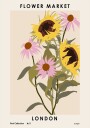 Flower Market. London Plakat Plakat / 40x50cm