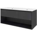 Sanibell Proline møbelpakke 121x46 cm sort eik